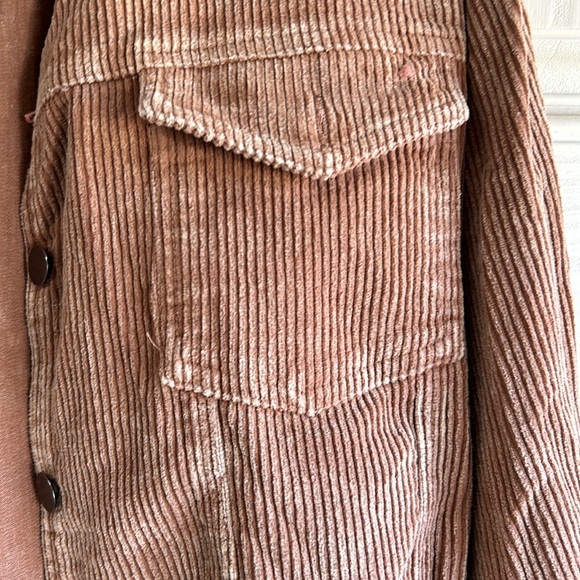 COPY - NWOT Womens corduroy Shacket/jacket size large color cocoa - Picture 6 of 6